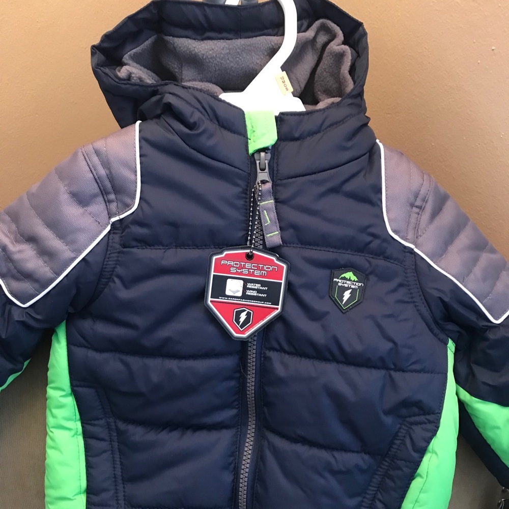 Protection System Little Boys Hooded Bubble Jacket